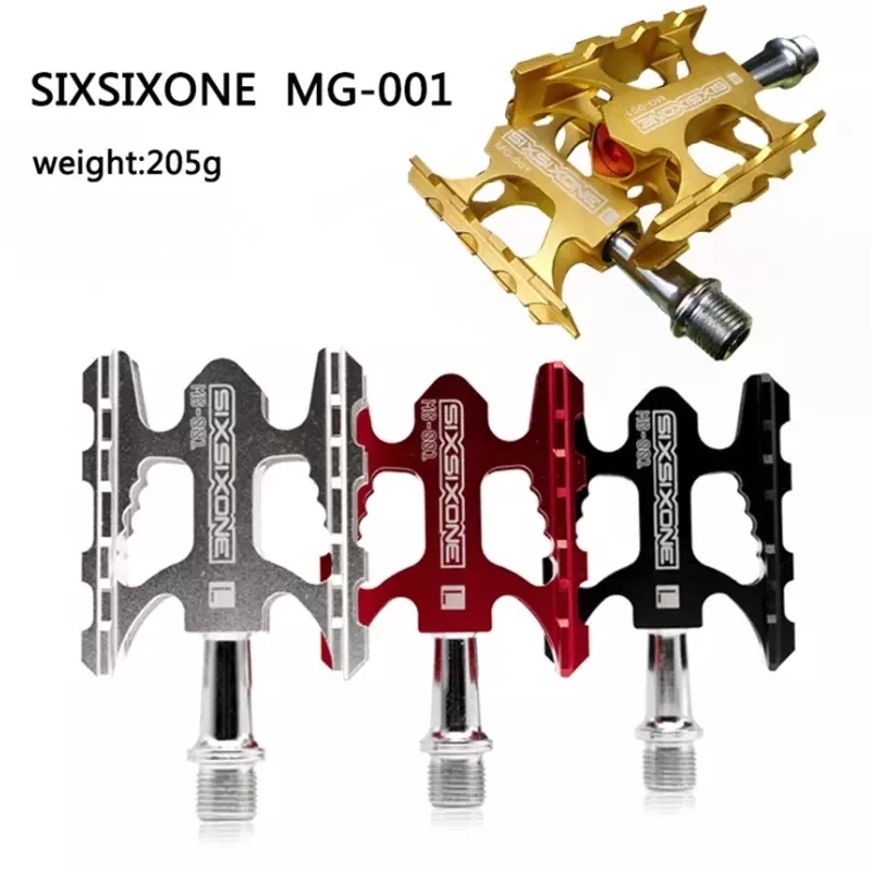 Sixsixone MG001 Utral Verzegelde Fiets Pedalen Cnc ˷̴ ٵ Voor Mtb Road Vouwfiets Fiets 3 Lager Fiets Pedaal